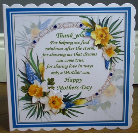 Daffodils for mothers day or birthday mini kit by Johanna Lambert