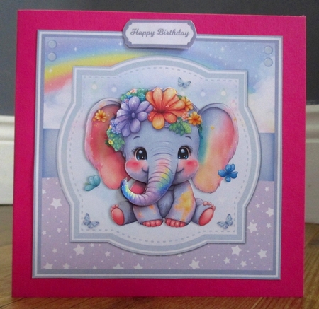 RAINBOW ELEPHANTS by Johanna Lambert