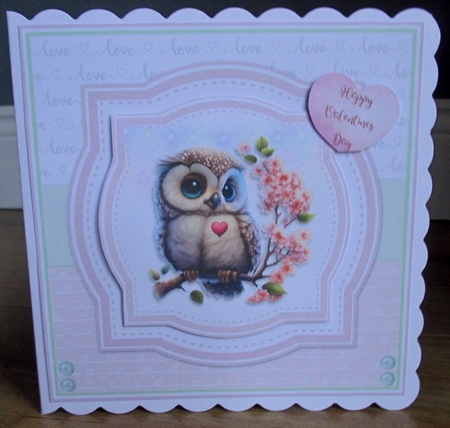 VALENTINE OWLS - NO FLOWERS - REQUEST by Johanna Lambert
