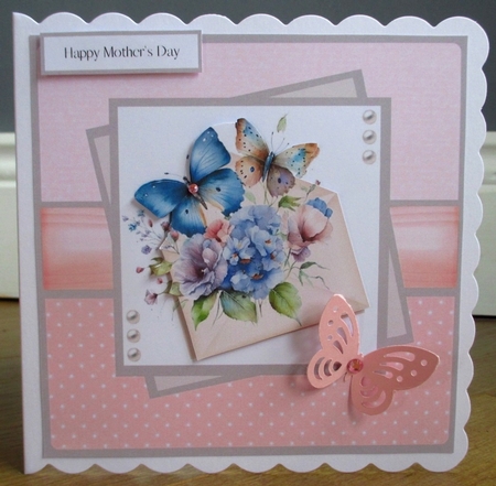 Butterfly Flourish Bumper Kit (makes four cards)  by Johanna Lambert