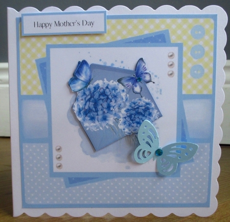 Butterfly Flourish Bumper Kit (makes four cards)  by Johanna Lambert