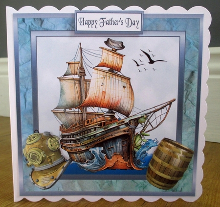 SC Old sailing ship by Johanna Lambert