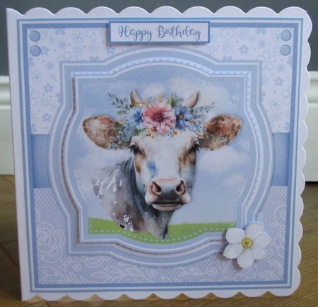 FLOWERY COWS by Johanna Lambert