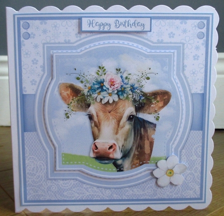 FLOWERY COWS by Johanna Lambert