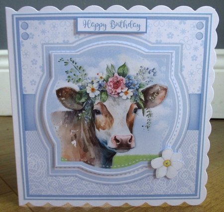 FLOWERY COWS by Johanna Lambert
