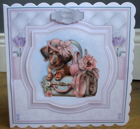 SHABBY CHIC DOGS by Johanna Lambert