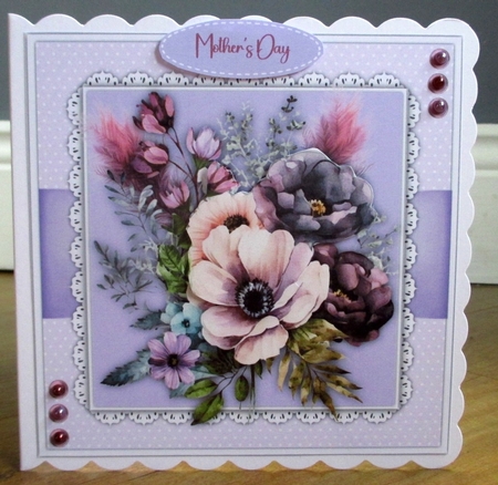 8x8 Mini Kit, Gorgeous Lilac Melody Roses by Johanna Lambert