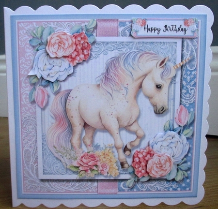 Unicorn Pastel One  by Johanna Lambert