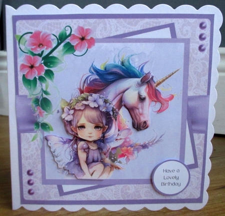 Best Friends (7x7 inch square card kit) by Johanna Lambert