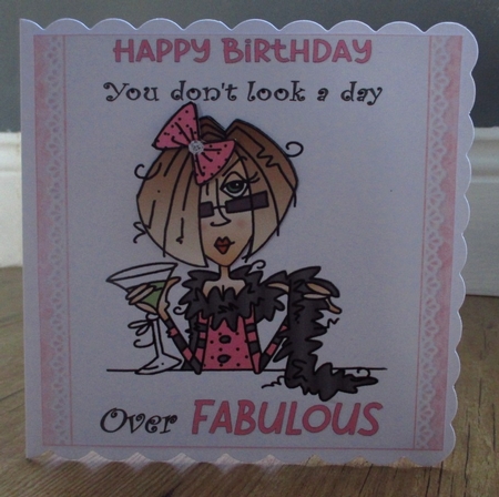 Fabulous birthday wishes 7x7 & A5 mini kit by Johanna Lambert