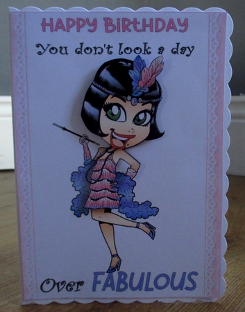 Fabulous birthday wishes 7x7 & A5 mini kit by Johanna Lambert