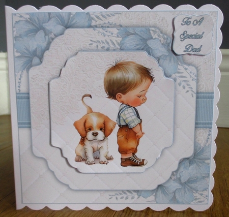 Little Boy & Dog Mini Kit #1    by Johanna Lambert