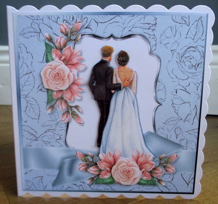 Yes I Do  Wedding  card Mini Kit 7x7 by Johanna Lambert