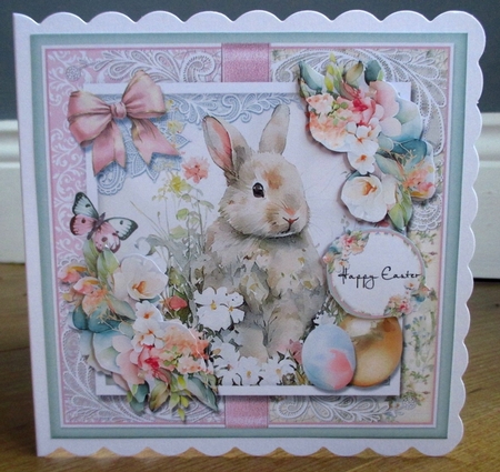 Easter Rabbit two  by Johanna Lambert