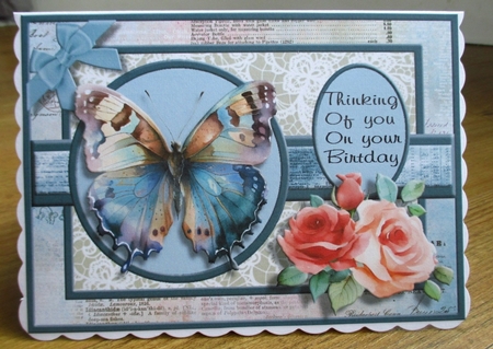 Butterfly Birthday Toppers by Johanna Lambert
