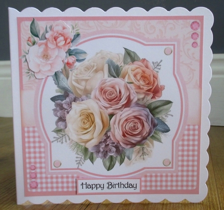 Pastel Roses by Johanna Lambert