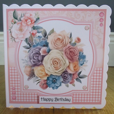 Pastel Roses by Johanna Lambert
