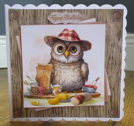 Happy Owl Mini Kit  by Johanna Lambert