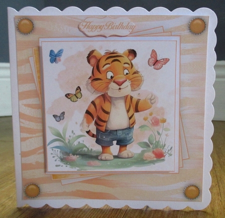 Happy Tiger Mini Kit  by Johanna Lambert