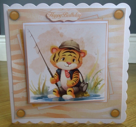 Happy Tiger Mini Kit  by Johanna Lambert