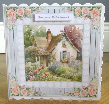 Country Cottages 7x7ins x 6 Topper Kit 1 by Johanna Lambert