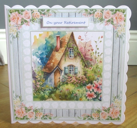 Country Cottages 7x7ins x 6 Topper Kit 1 by Johanna Lambert