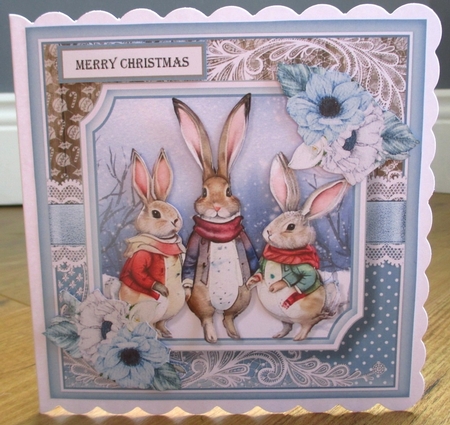 Christmas Holiday Friends Complete topper kit 2 by Johanna Lambert