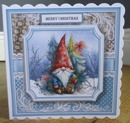The Christmas Gnome TOPPER KIT  by Johanna Lambert
