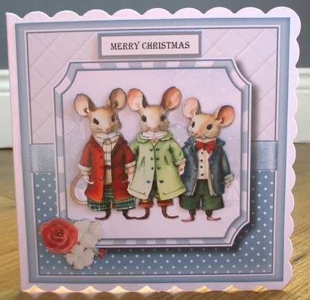 Christmas Mice Mini Kit  by Johanna Lambert