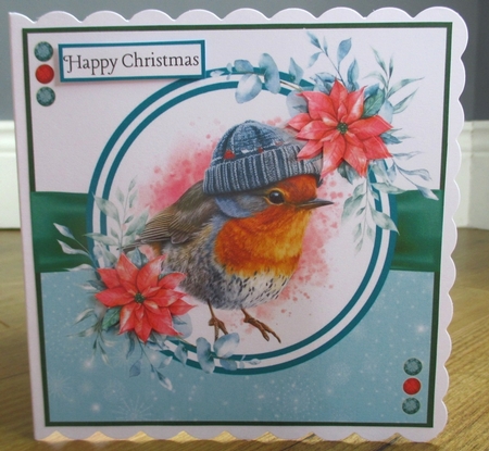 Teeny Beanie Robin by Johanna Lambert