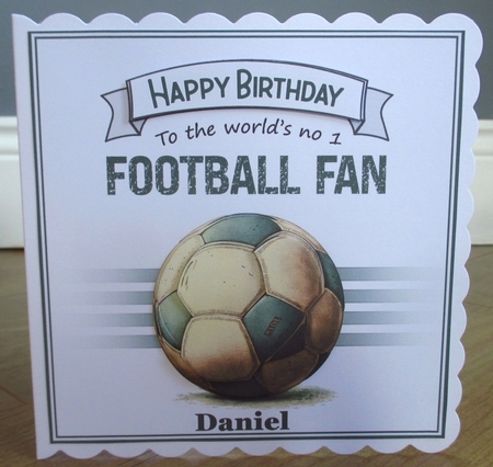 No.1 Football Fan by Johanna Lambert