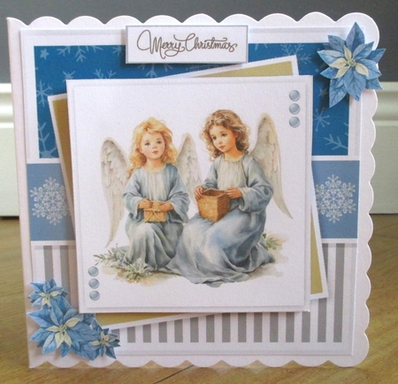 The Story Of Christmas Card Toppers Set by Johanna Lambert