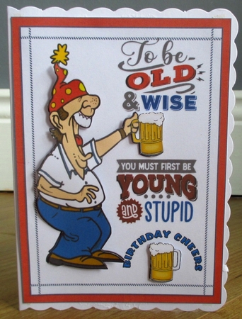 Oh to be old and wise 7x7 & A5 mini kit by Johanna Lambert