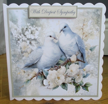 Sympathy Doves by Johanna Lambert