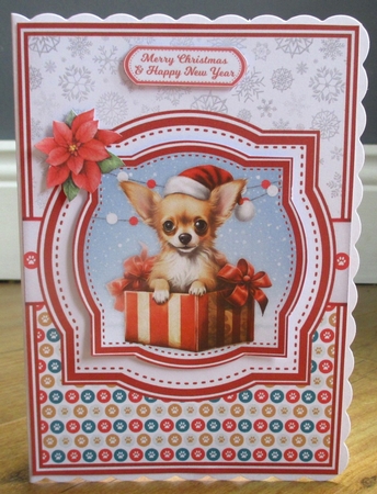 CHIHUAHUAS AT CHRISTMAS by Johanna Lambert