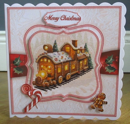 Gingerbread Train Mini Kit   by Johanna Lambert