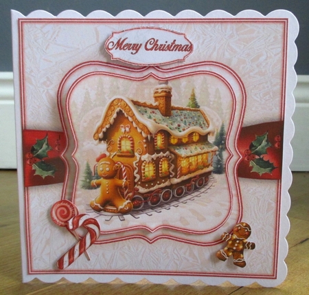 Gingerbread Train Mini Kit   by Johanna Lambert