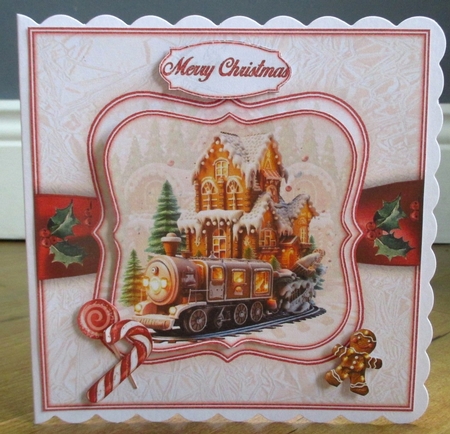 Gingerbread Train Mini Kit   by Johanna Lambert