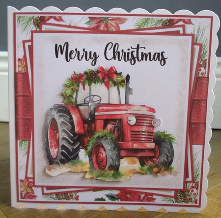 The Traditional Christmas Card two  by Johanna Lambert