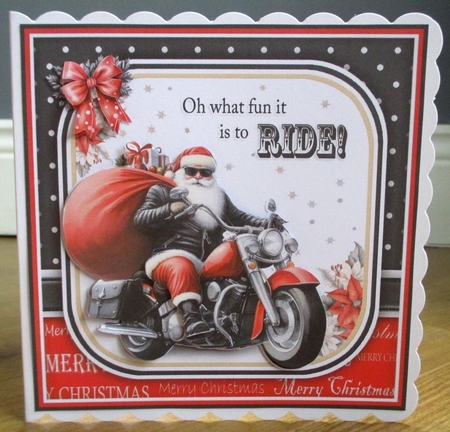 Santas Got A New Ride by Johanna Lambert