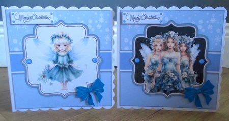 Precious Christmas Fairy Toppers Set by Johanna Lambert