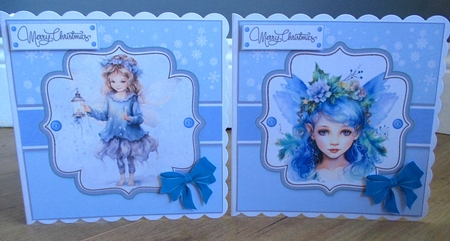 Precious Christmas Fairy Toppers Set by Johanna Lambert