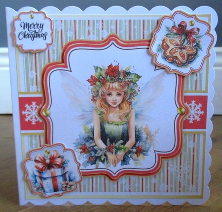 Warm Fairy Christmas WishesToppers Set by Johanna Lambert