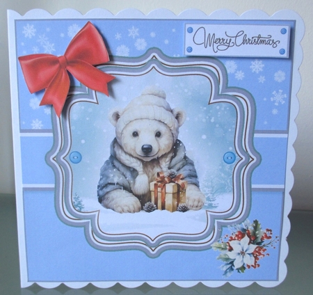 Winter Bear Toppers Set by Johanna Lambert
