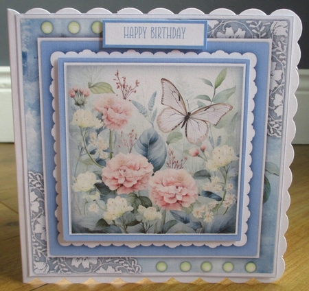 8x8 Mini Kit, Gorgeous Butterflys Garden by Johanna Lambert