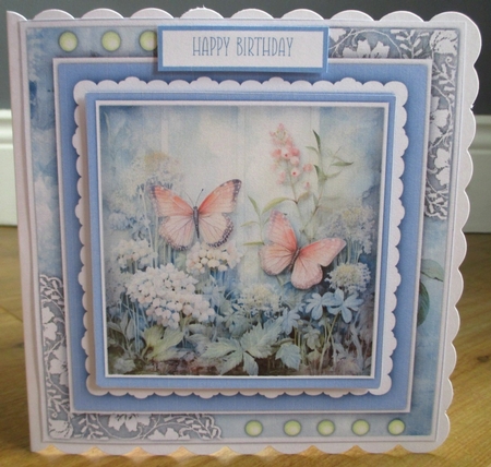 8x8 Mini Kit, Gorgeous Butterflys Garden by Johanna Lambert