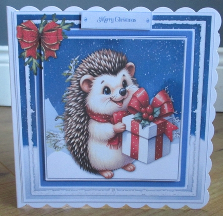 8x8 Mini Kit, Gorgeous Hedgehogs Present by Johanna Lambert