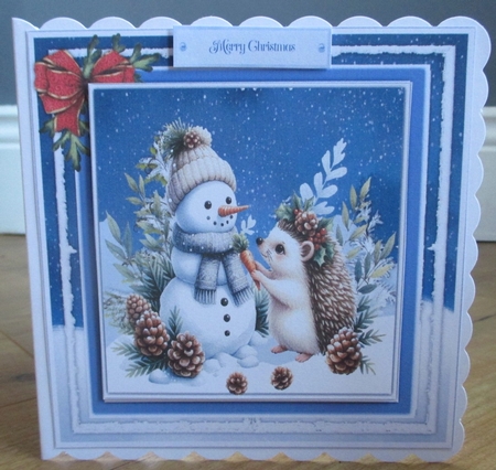 8x8 Mini Kit, Gorgeous Hedgehogs Present by Johanna Lambert