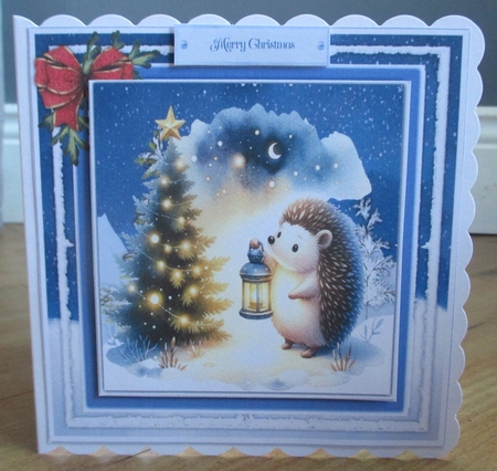 8x8 Mini Kit, Gorgeous Hedgehogs Present by Johanna Lambert