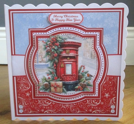 CHRISTMAS POSTBOX by Johanna Lambert
